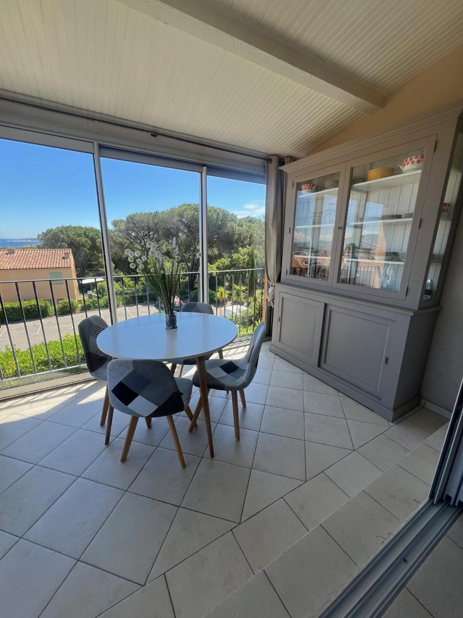 Appartement vue mer golfe de Saint-Tropez Cogolin Extérieur photo