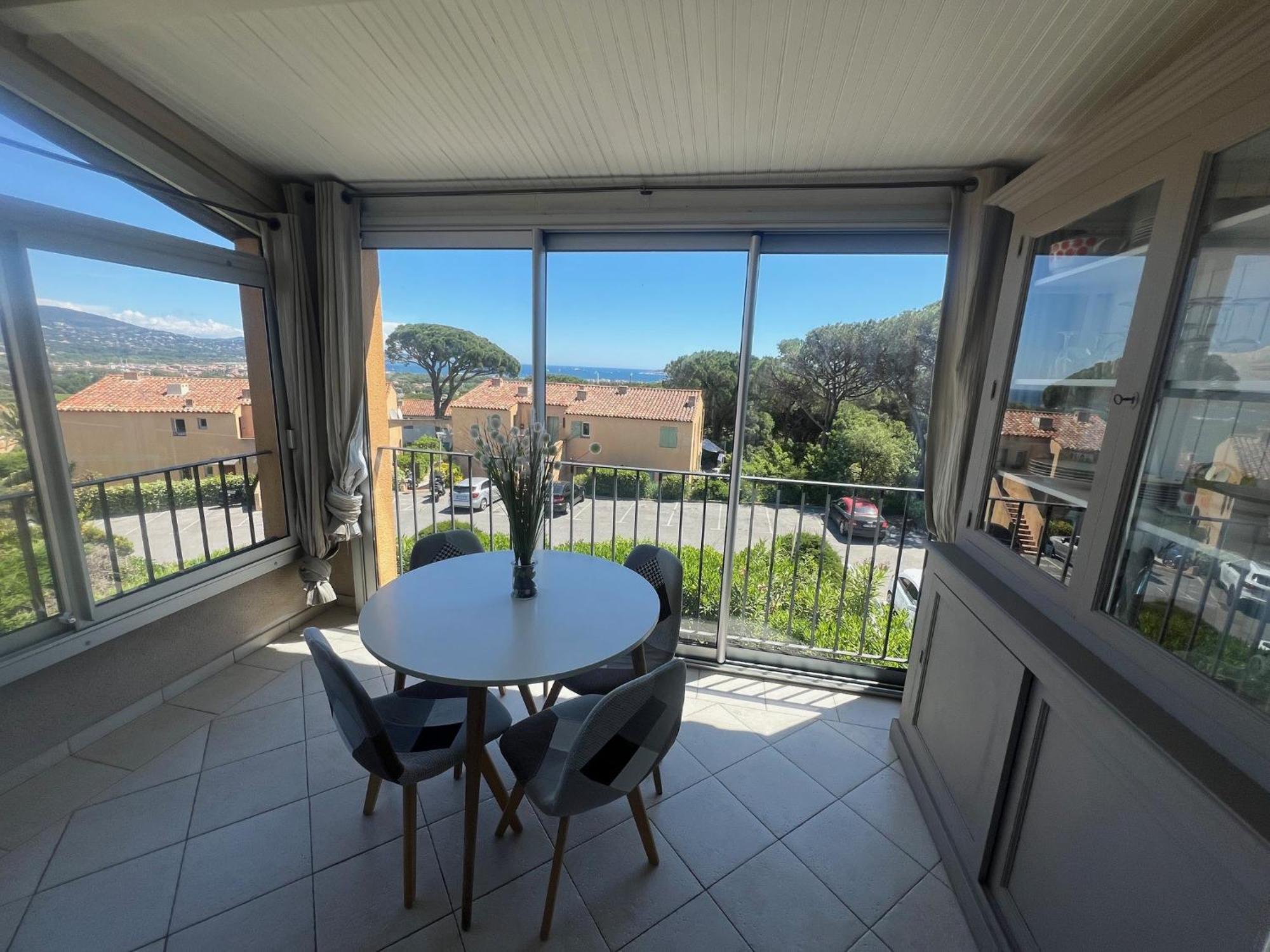 Appartement vue mer golfe de Saint-Tropez Cogolin Extérieur photo